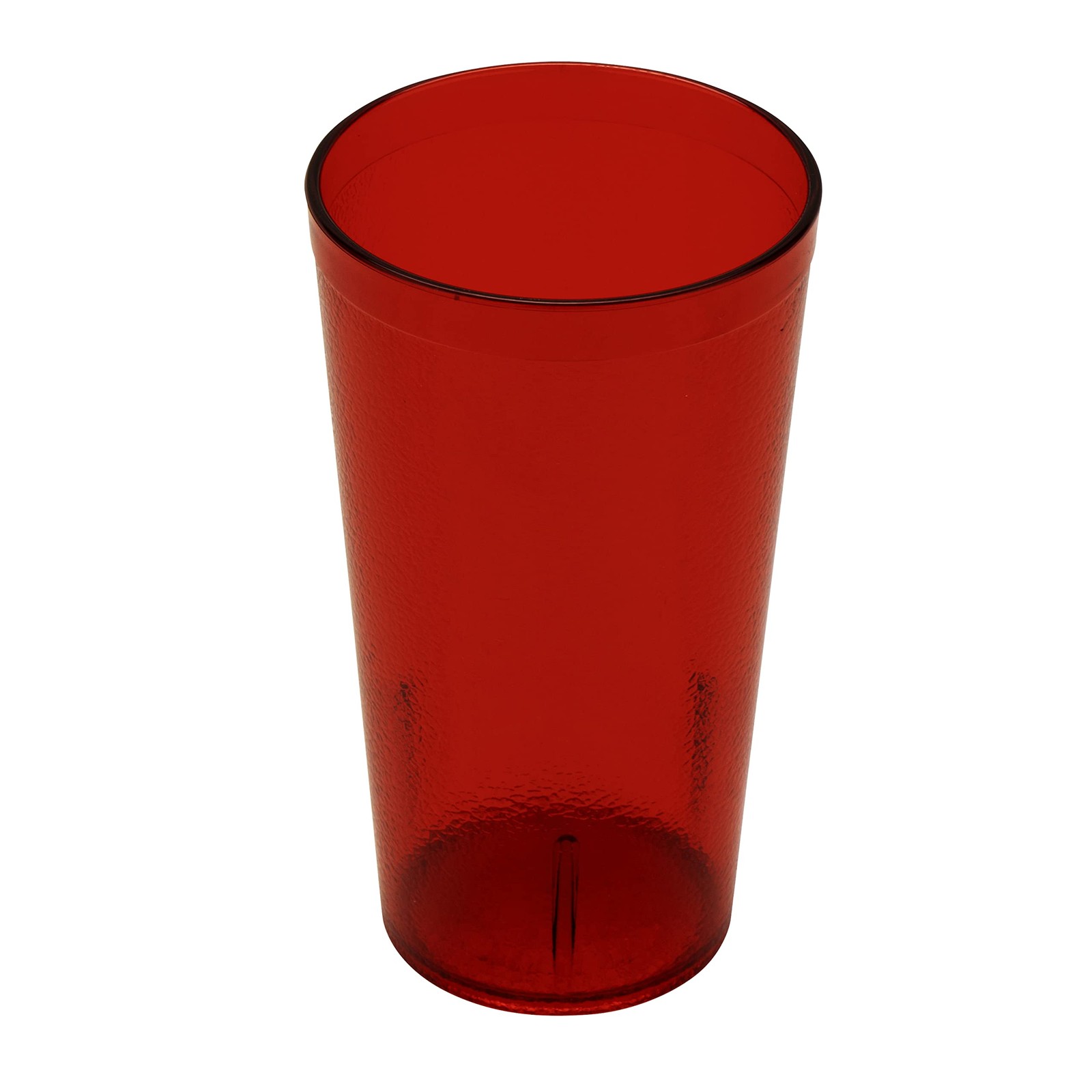 G.E.T. 6616-1-R-EC Heavy-Duty Plastic Restaurant Tumblers, 16 Ounce, Red (Set…
