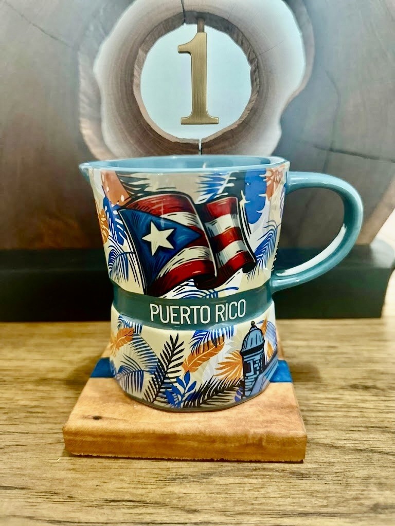 Taza Greca Puerto Rico | Choose 1 of 8 Designs | Greca Coffee Mug