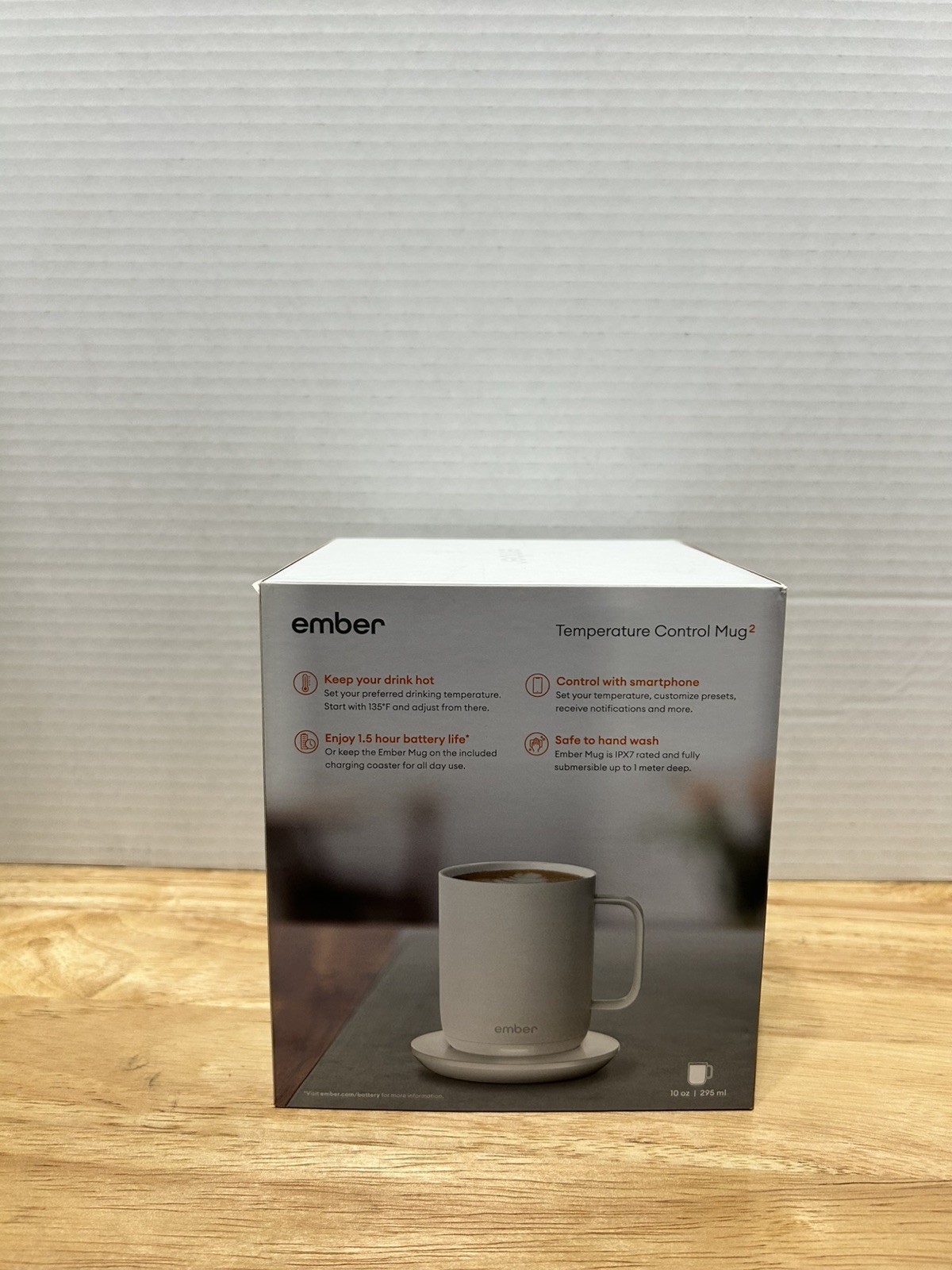 Ember Temperature Control Smart Mug 2, 10 Oz, White