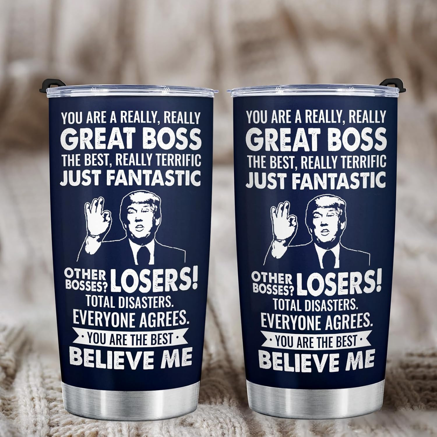 Aurahouse Funny Boss Gifts for Men Women, You’re A Great Boss 20 Oz Tumble