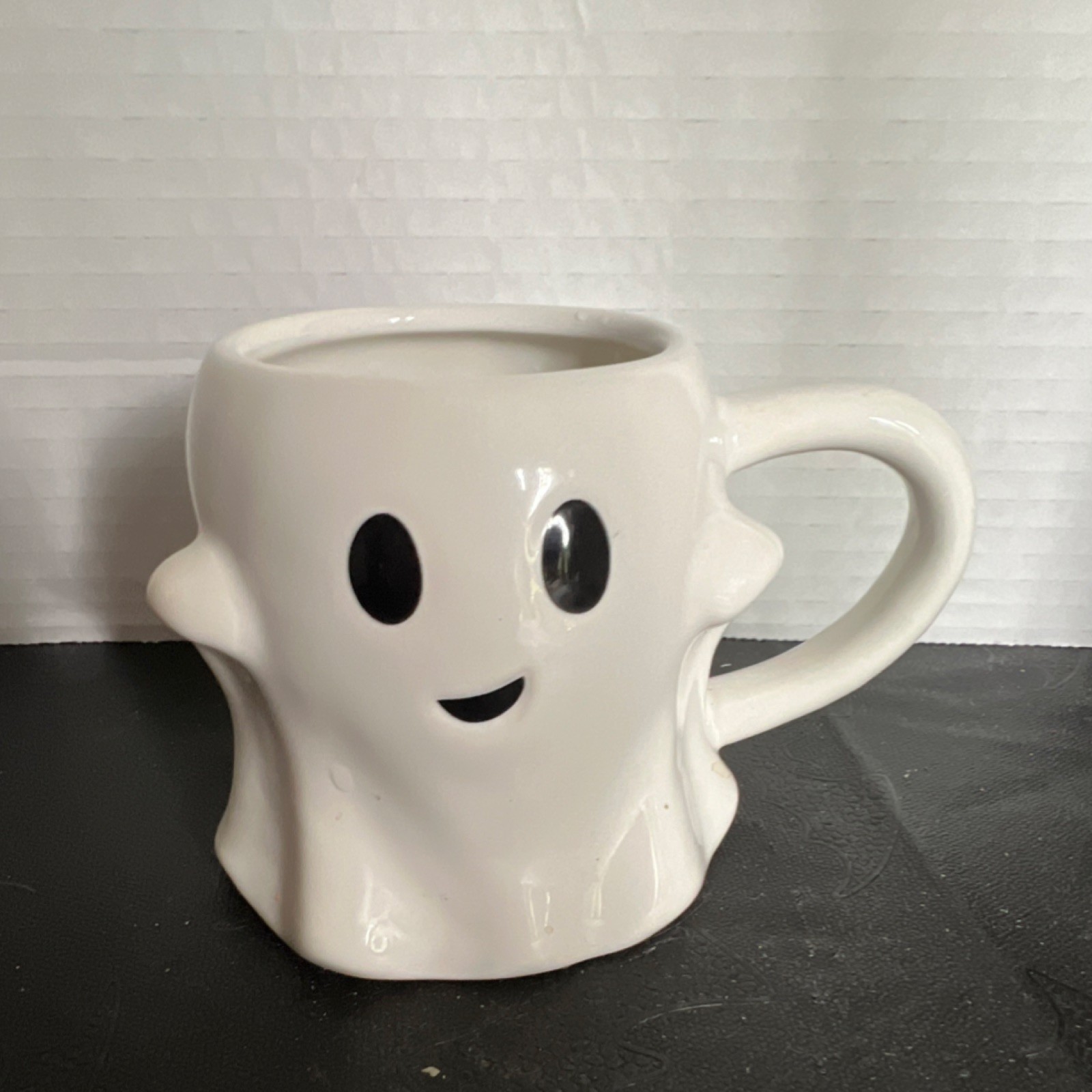 Threshold Ghost Figural Stoneware Coffee Mug 15 fl oz, Microwave/Dishwasher Safe