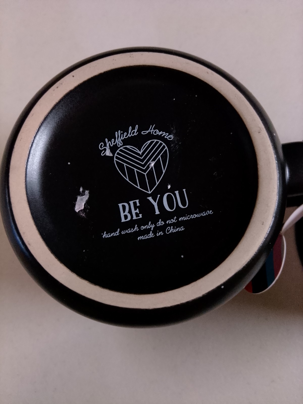 NWT Sheffield Home “Be You” Pride Mug Set of 2 Non-Binary Heart Eyes Smiley Face