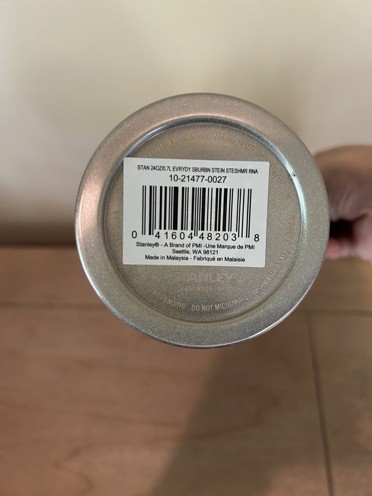 STANLEY Everyday Suburban Mug cup 24 OZ Holographic Steel | Silver Glitz
