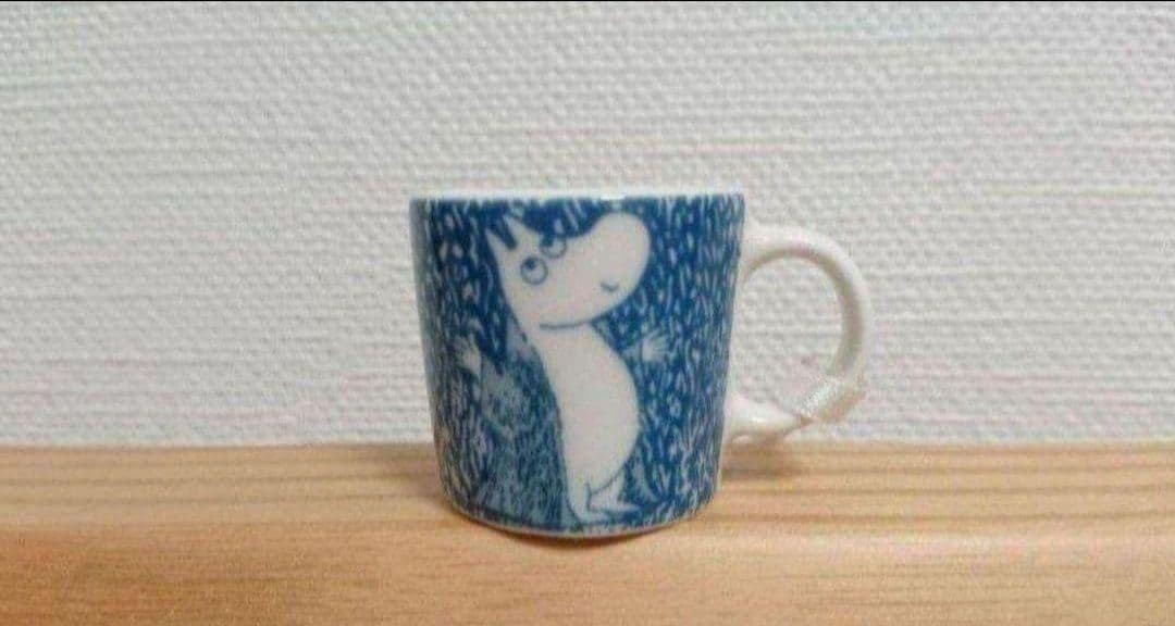Moomin Arabia Mini Mug 2018 Winter Light Snowfall
