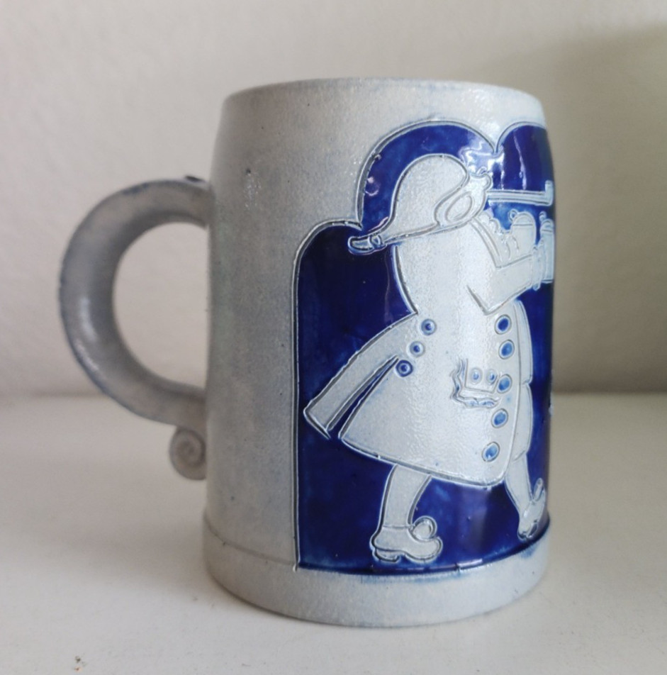 Vintage Reinhold Merkelbach German Stein Stoneware Beer Mug