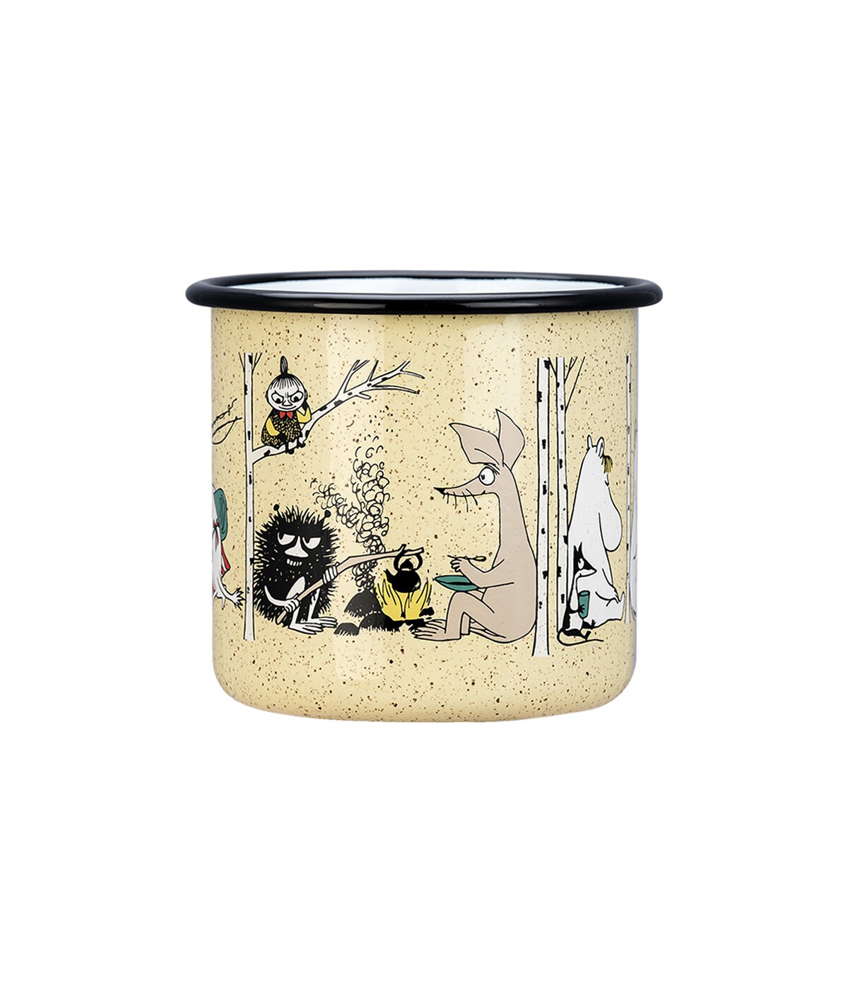 Moomin Enamel Big Mug Campers 0.8 L