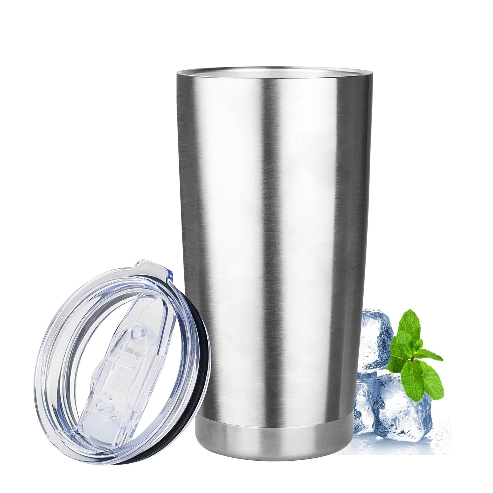 20oz Tumbler with Lid Stainless Steel Insulated Tumblers Travel Coffee Tumble…