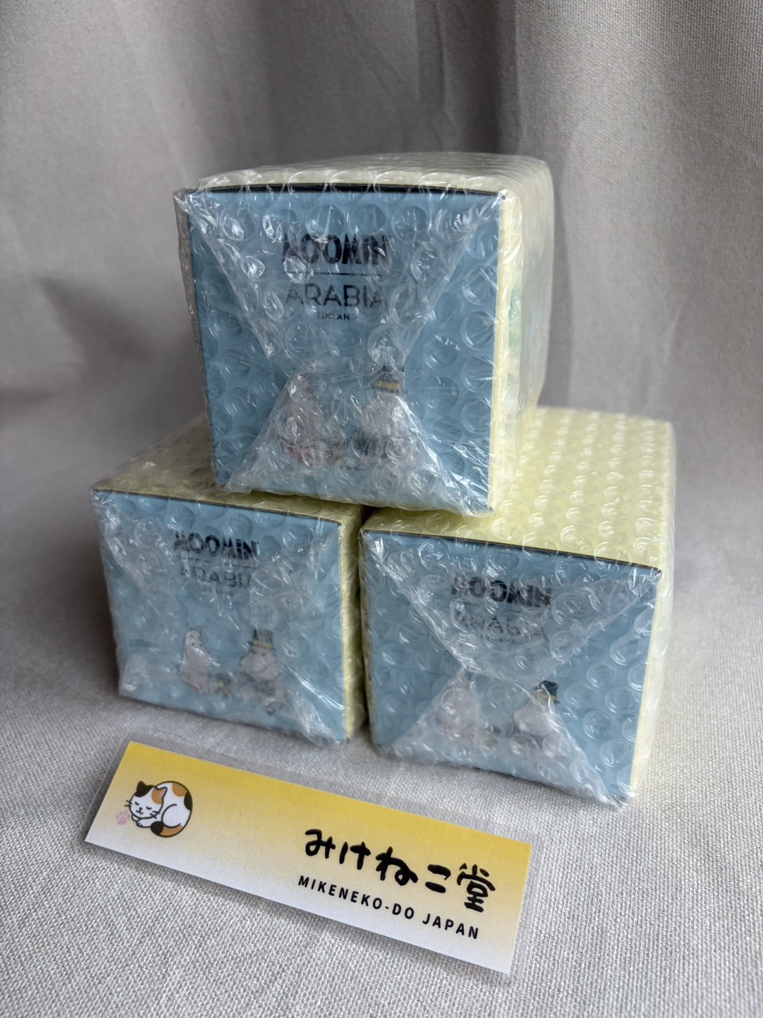 Moomin Arabia Mug 2026 Simple Joy Set of 3 Moominvalley Park Limited Japan