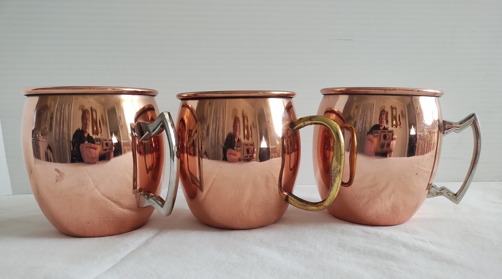 Moscow Mule Copper And Stainless Steel Coffee Mug Cup 18 Oz