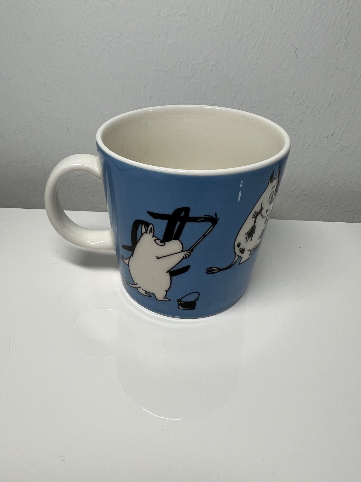 Moomin Mug Blue Painting Moomins 1990-1996