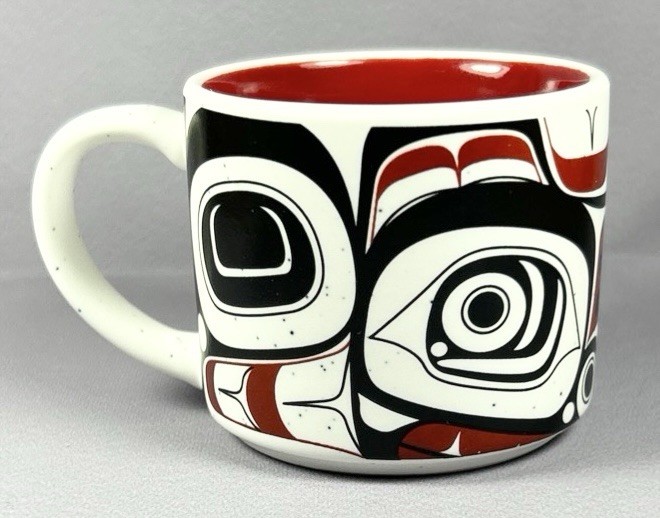 Native Northwest Indigenous Peoples Art Espresso 3oz Coffee Mug Cups Canada