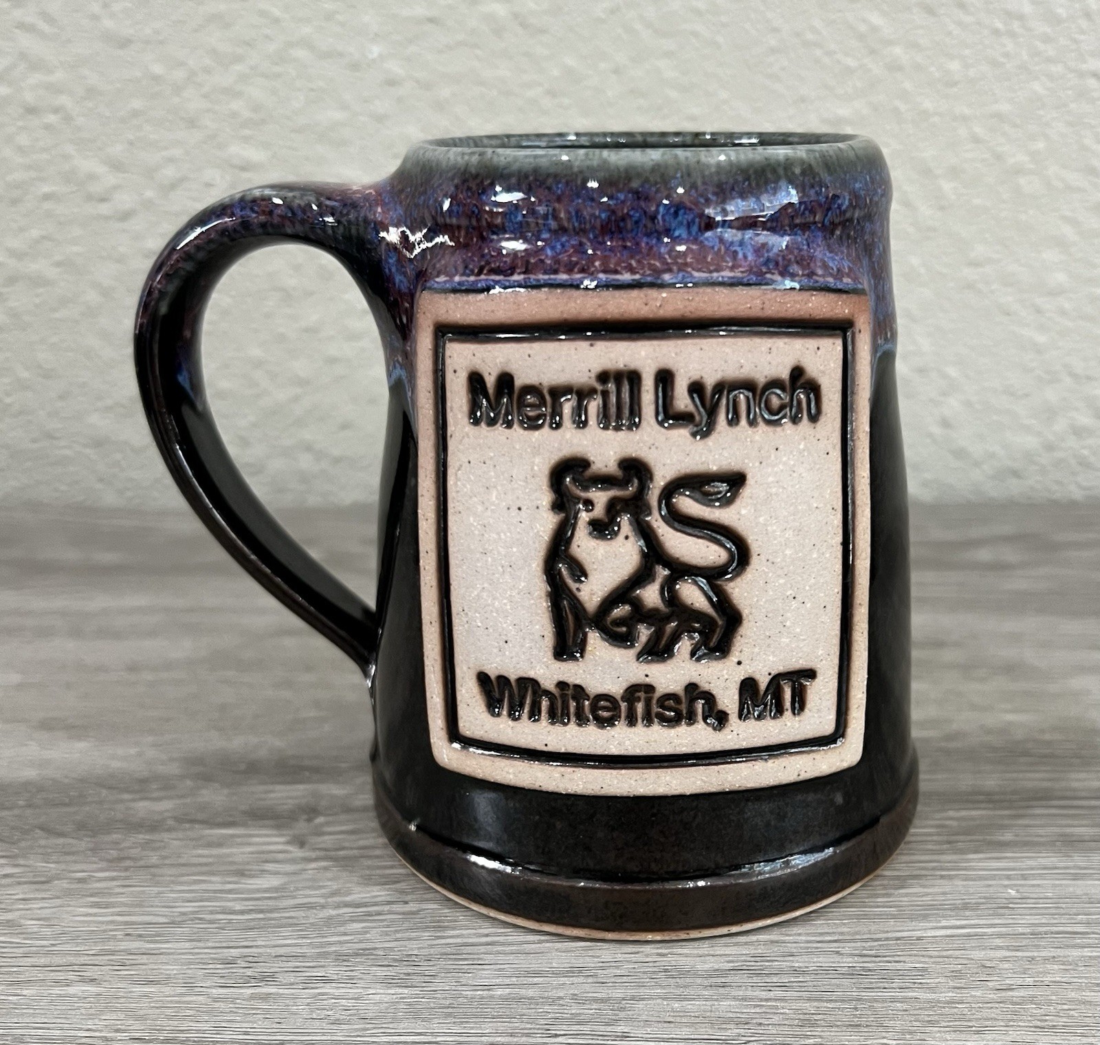 Merrill Lynch Whitefish MT Coffee Mug Advertisement Collectible Cup