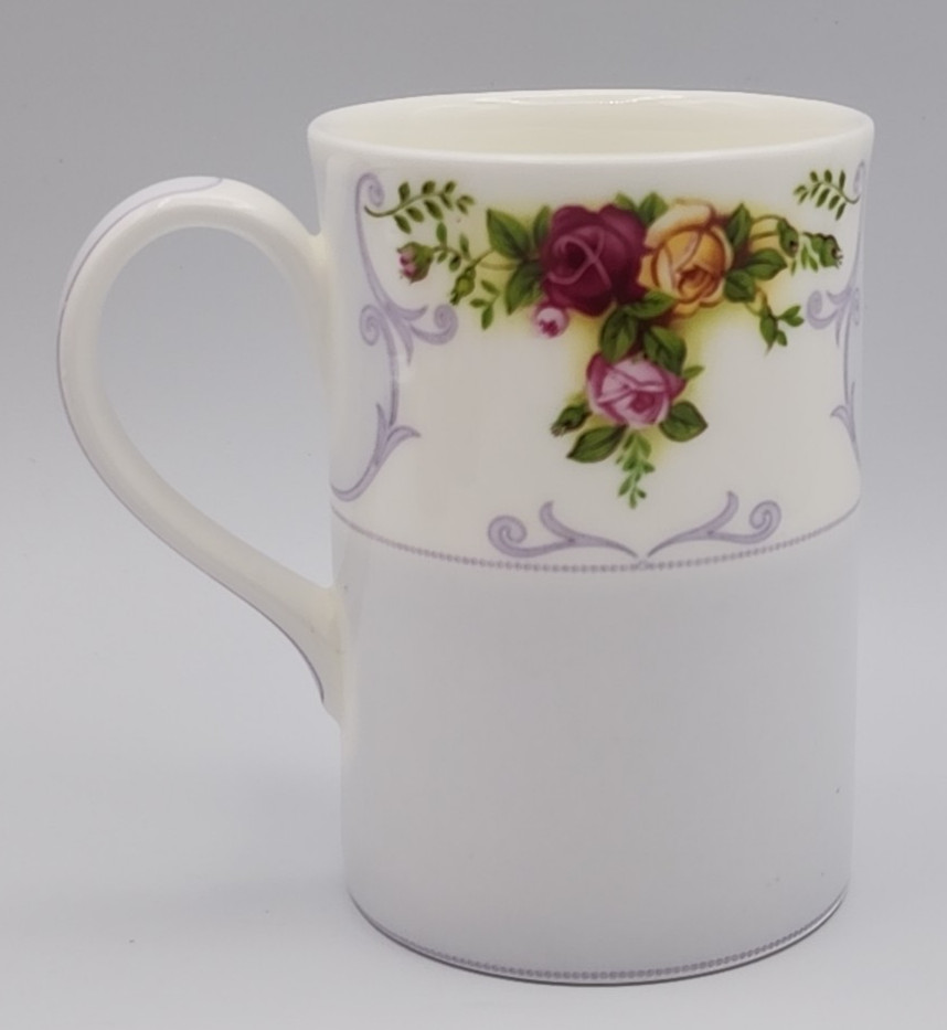 Royal Albert Rose Cameo Violet Mug Roses Floral 8 oz