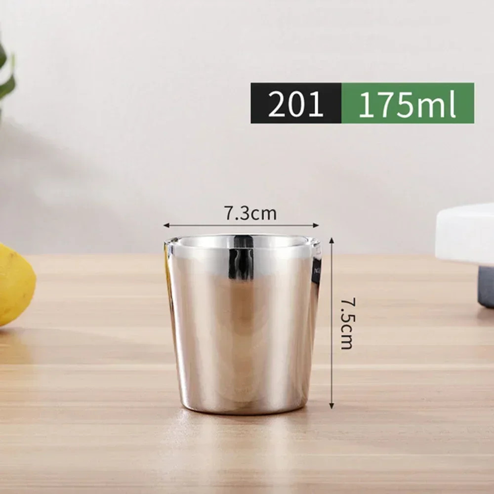 Double Wall Stainless Steel Coffee Mug 300ml Portable Cup Travel Tumbler Coffee