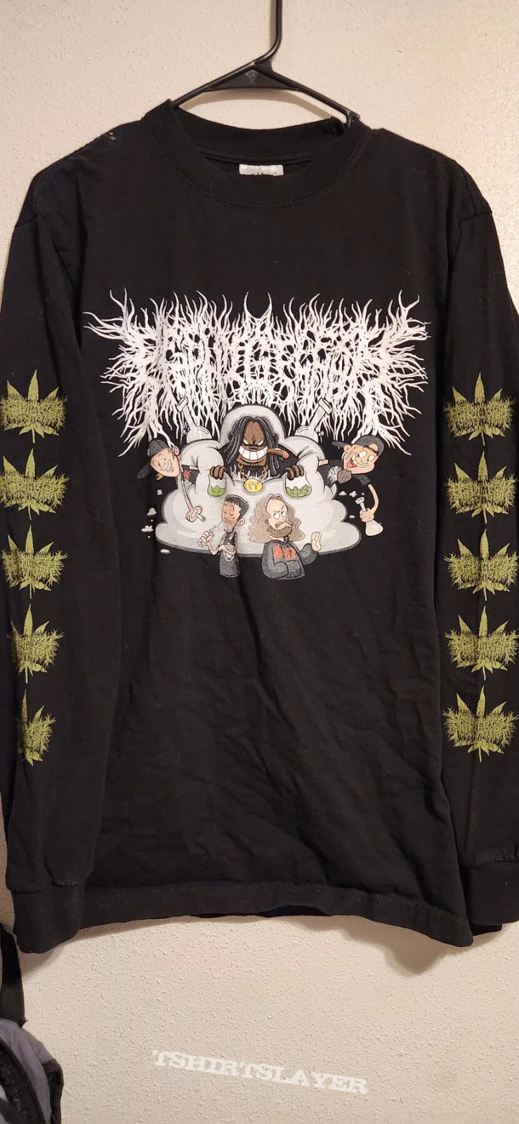 Hot PeelingFlesh Band Winter Drop Black S to 5XL Longsleeve Shirt CA240