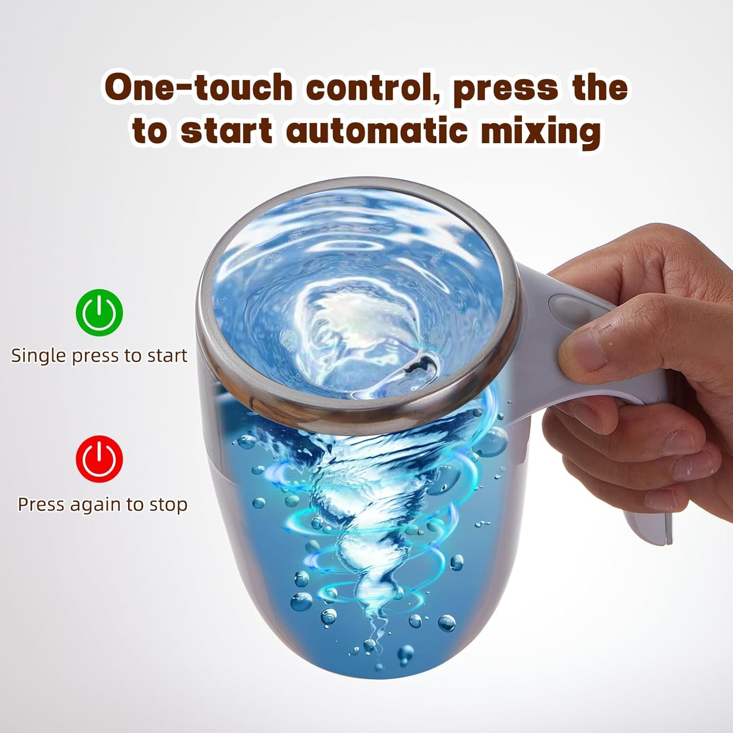 Automatic Self Stirring Coffee Mug Rechargeable Electric Travel Cup
