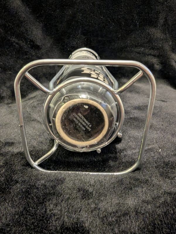 Abode Set of Four 3oz Stackable Expresso Mugs with Holder