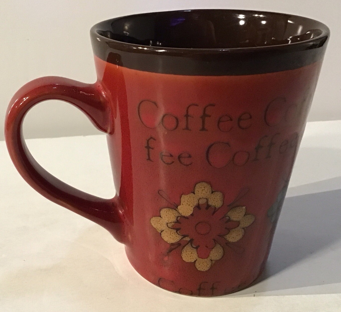 home essentials coffee mug (small Chip See Photo)