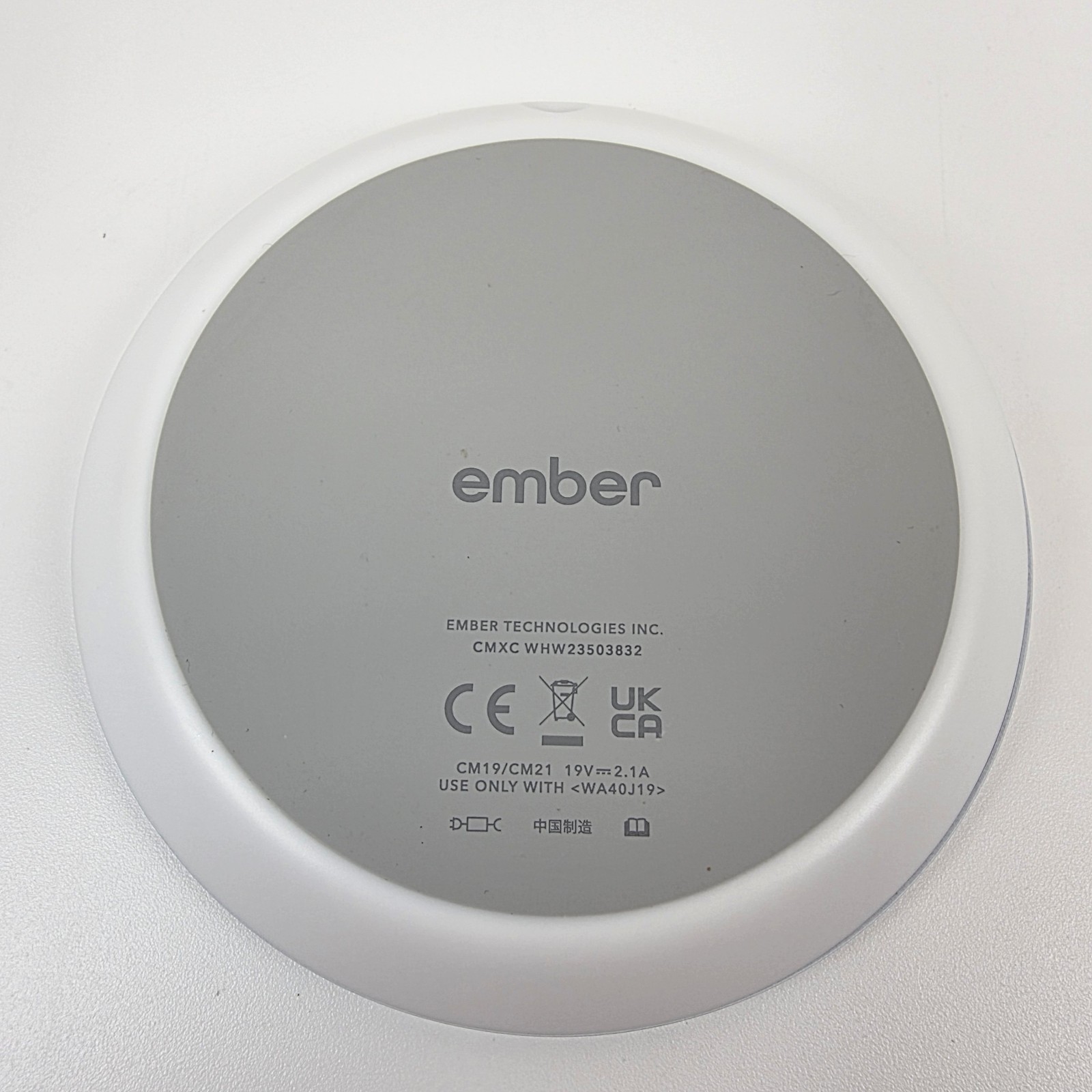 Ember 2 CM19 10oz White Temperature Control Smart Mug