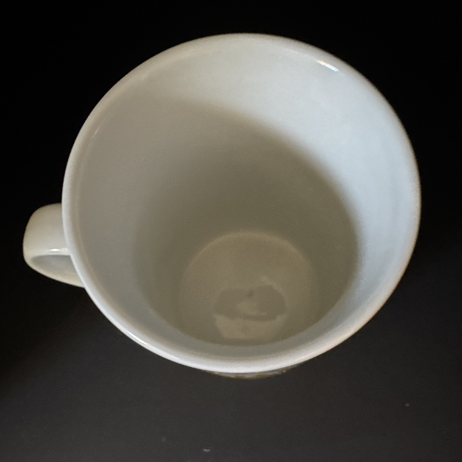 Danica Studio Cat Face Ceramic Coffee Mug 14 fl oz White/Yellow, MW/DS Safe