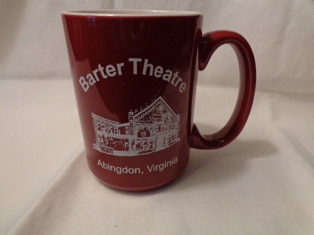 Barter Theater Mug – Mint Condition – 13 ounces – Mint Condition – Free Ship!