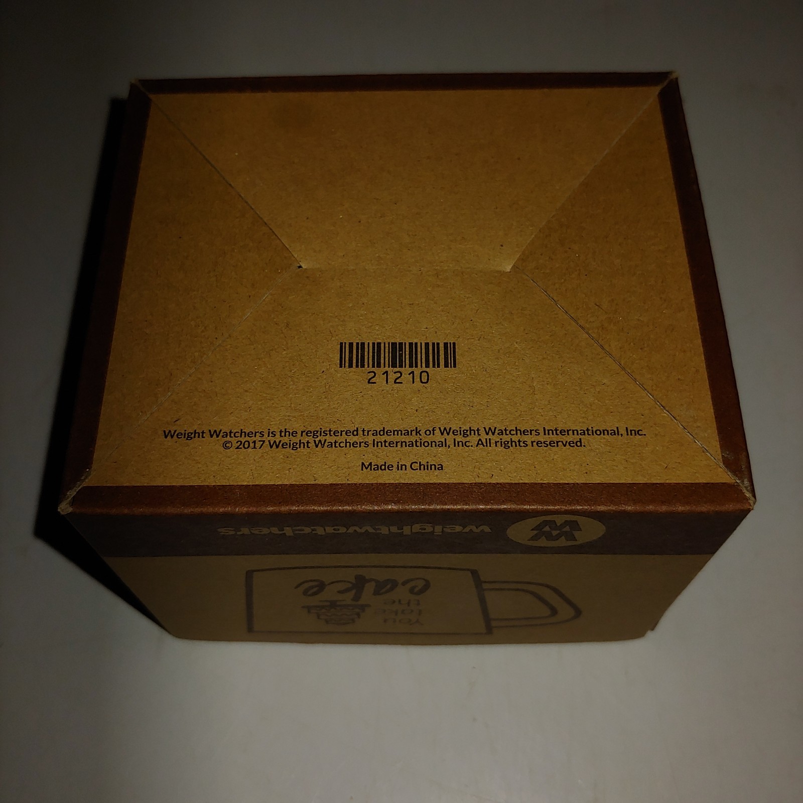 Weight Watchers WW 8 Fl Oz You Take The Cake Coffee Mug Cake. NIB Free Shipping
