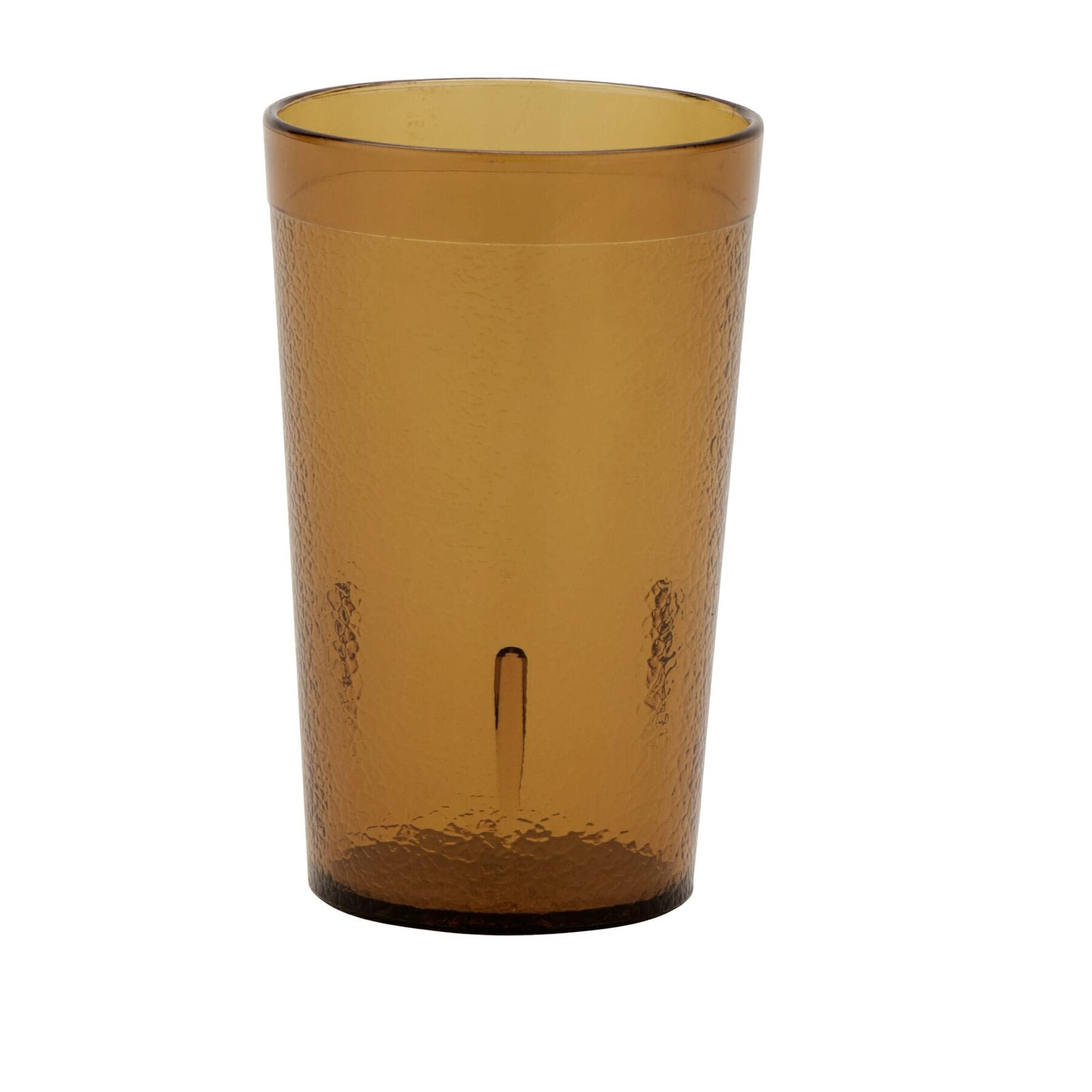 G..T. 6605-1-A Heavy-Duty Plastic Restaurant Tumblers, 5 Ounce, Amber (Set of…