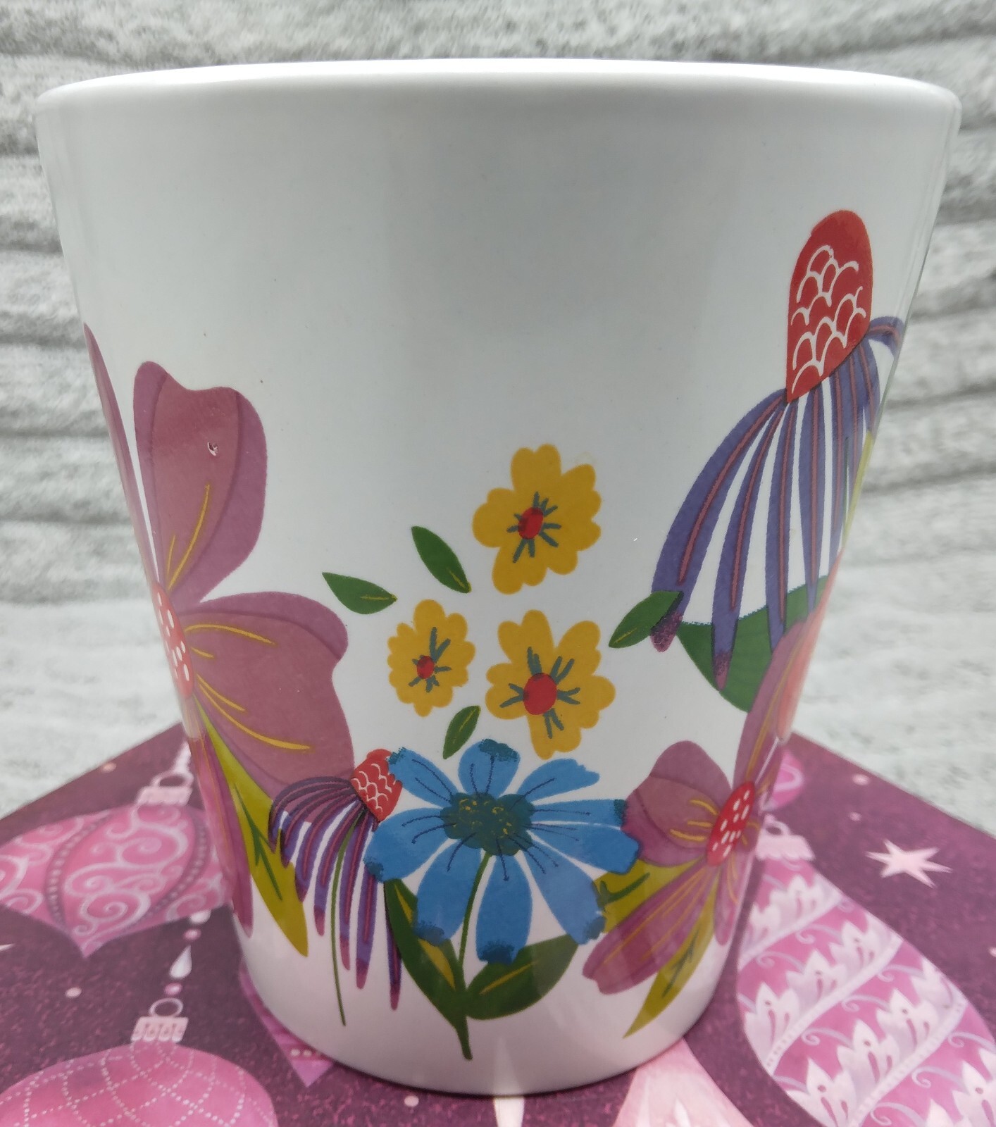 Coffee Cup Mug Royal Norfolk Greenbriar International Flowers