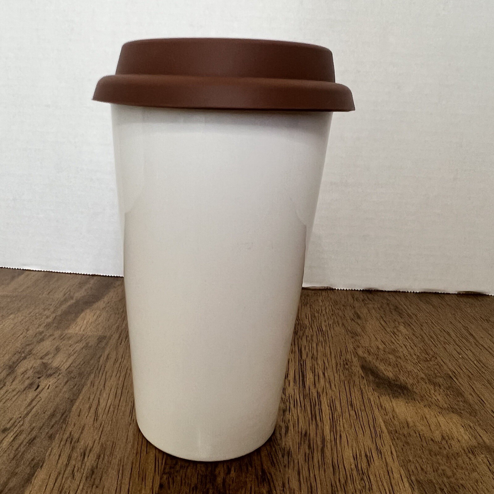 Ceramic Tumbler COFFEE Travel Mug 12 Oz Cup Silicone Lid Back To School