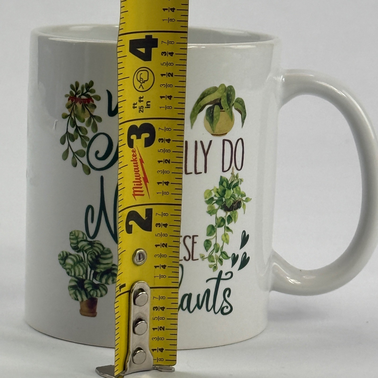 Yes I Really Do Need All These Plants Ceramic Coffee Mug White Houseplant Gift