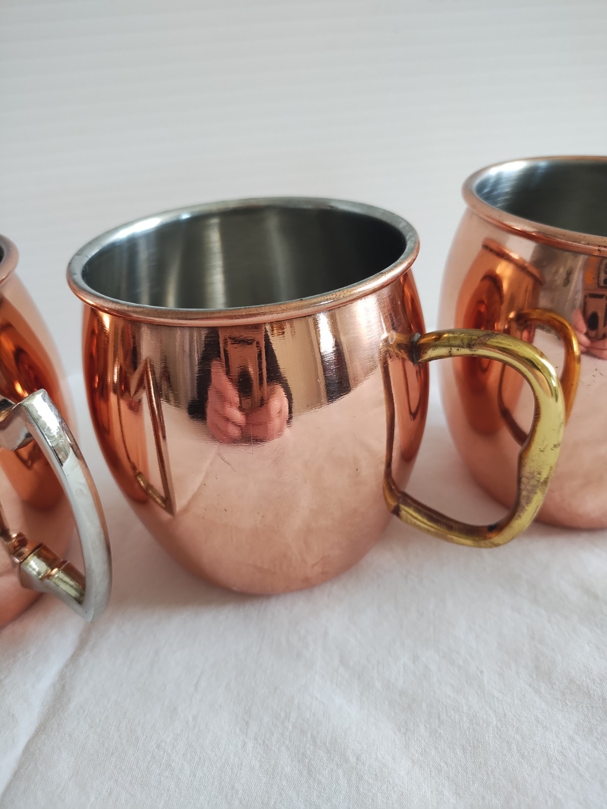 Moscow Mule Copper And Stainless Steel Coffee Mug Cup 18 Oz