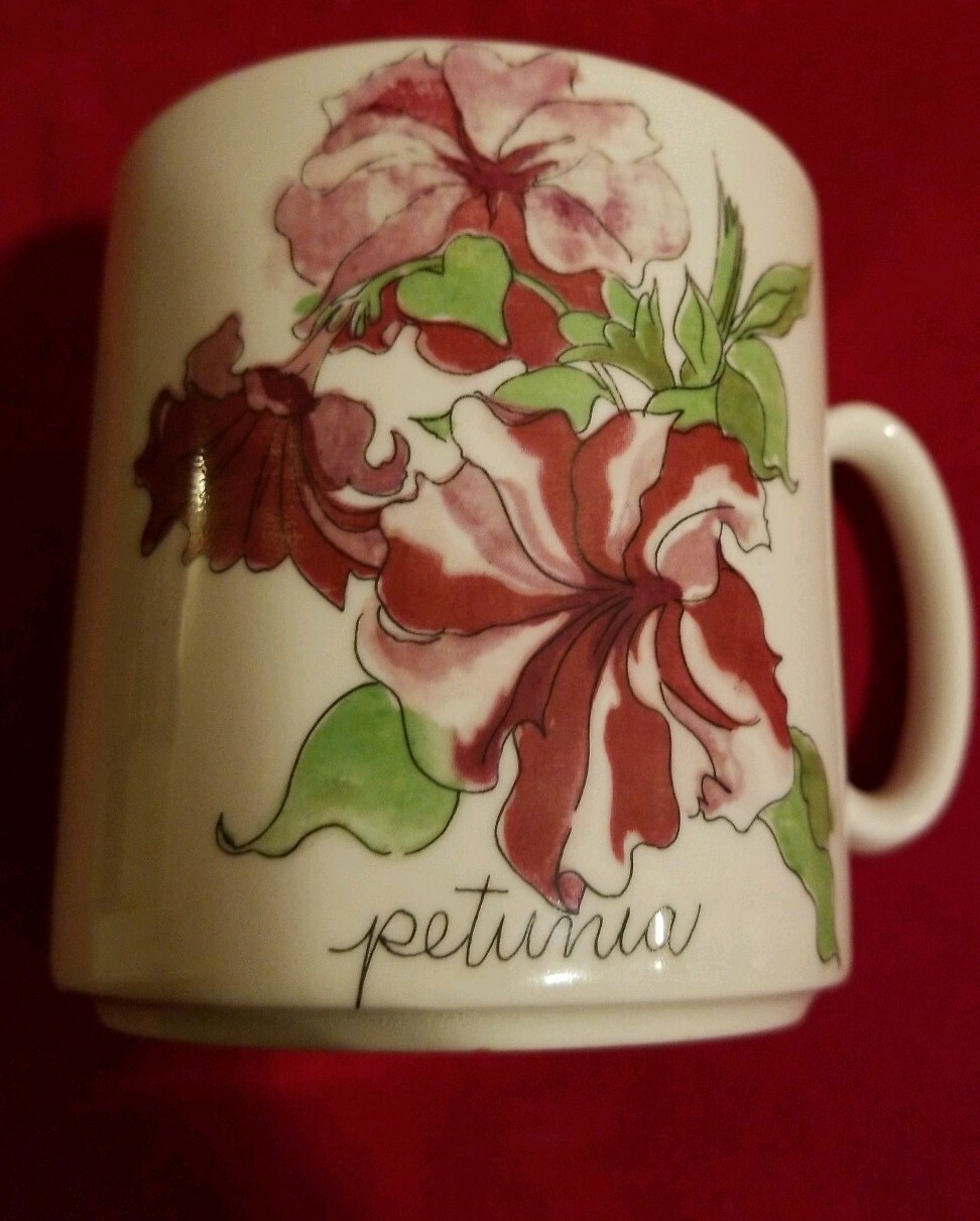 Villeroy & Boch Coffee Mug Petunia Made in Luxembourg