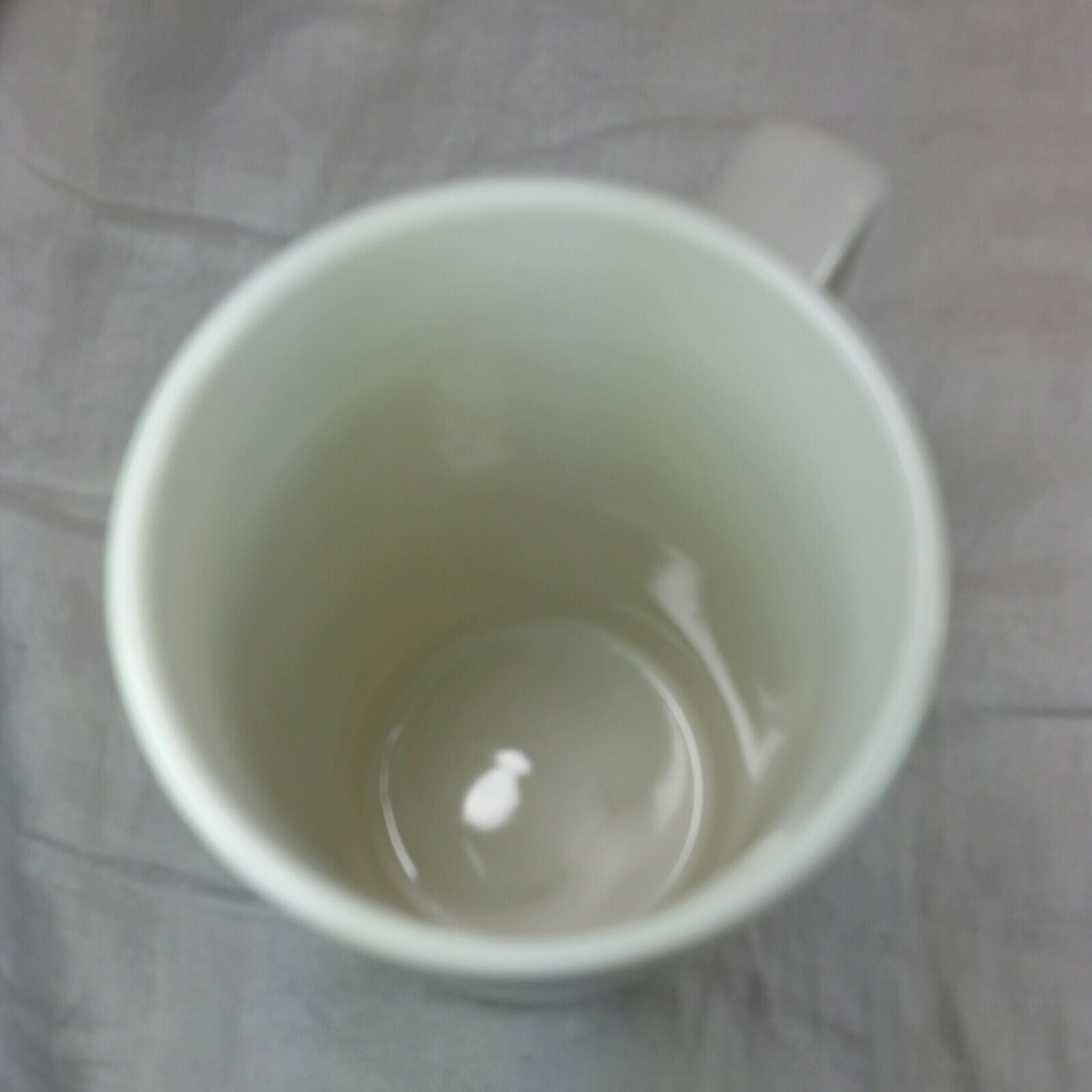 Charming Charlie MUG “I Can’t Adult Today” White Blue Gold Tall Ceramic 16oz Cup