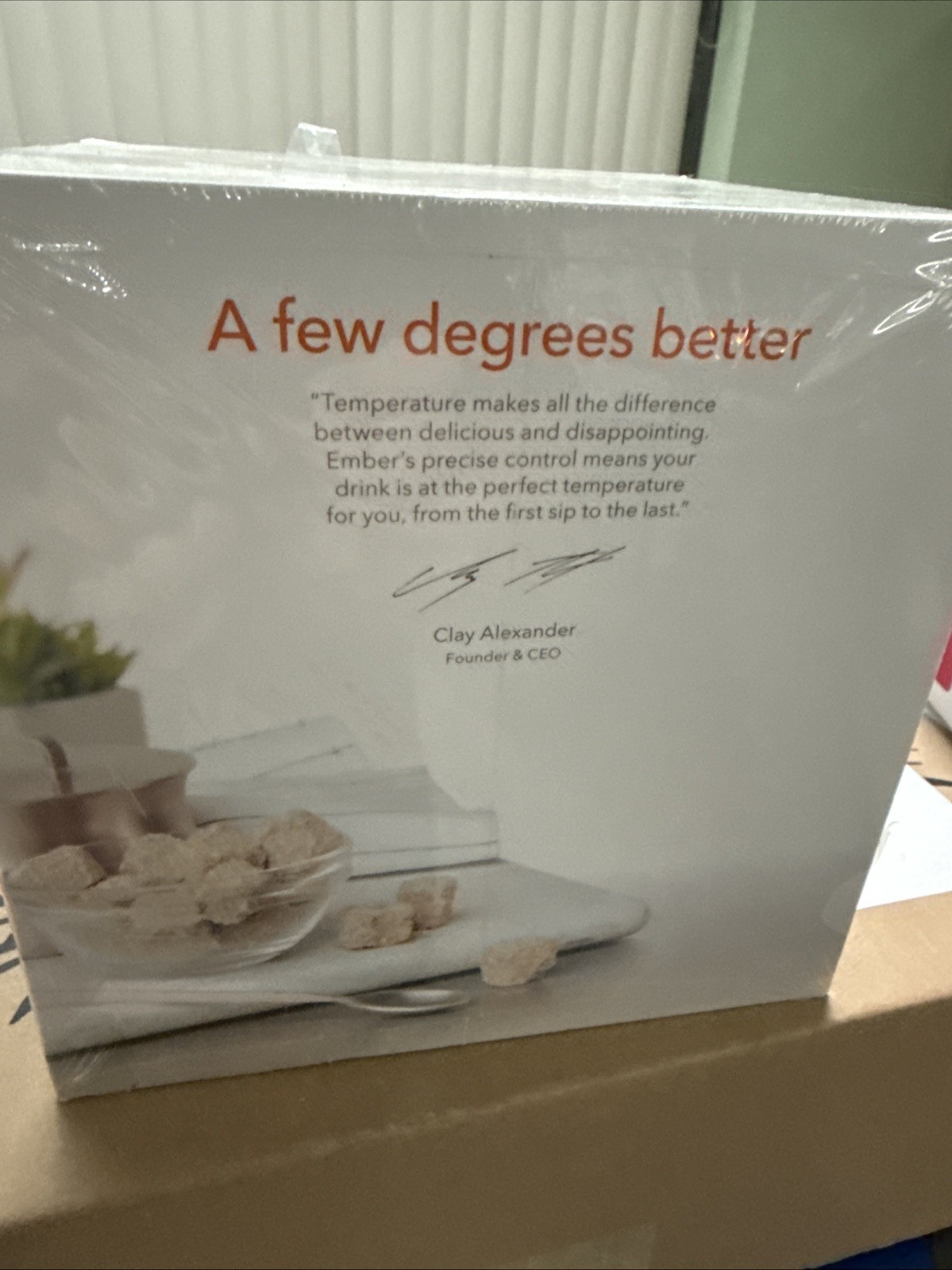 Ember Temperature Control Ceramic Mug NEW