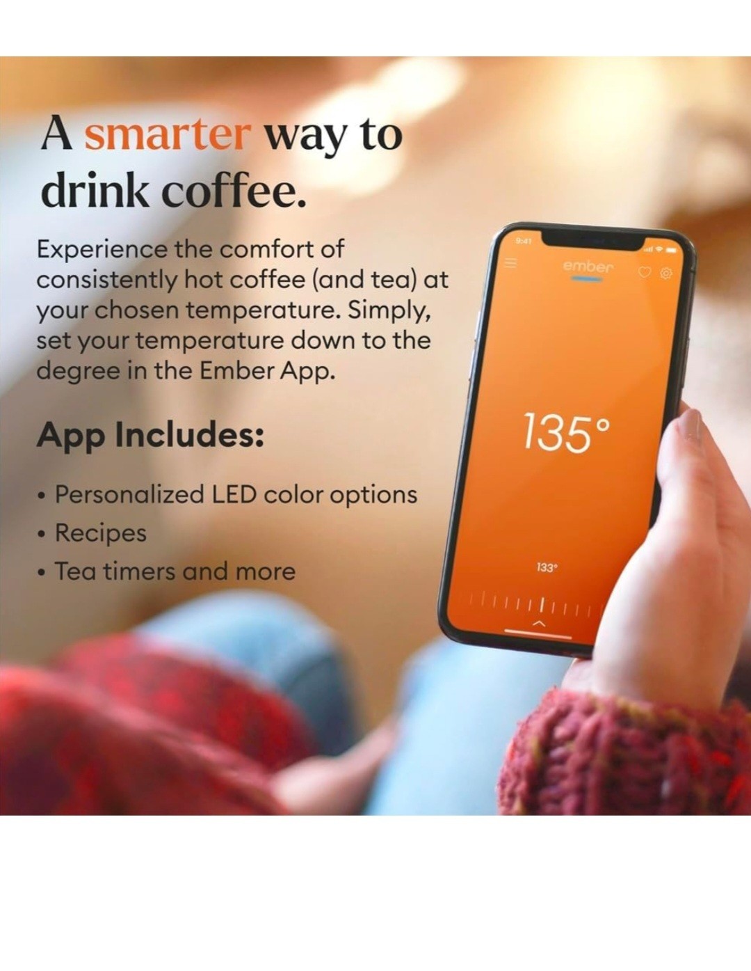 Ember Temperature Control Smart Mug 2 10 oz App-Controlled Heated Coffee Mug NEW