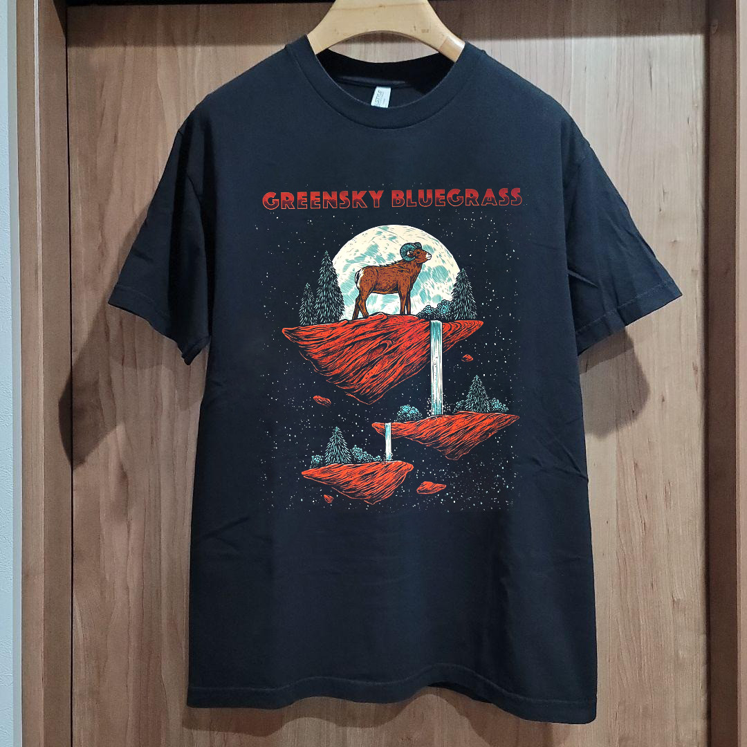 Greensky Bluegrass Band Poster Album Black S to 5XL Concert Shirt PN726