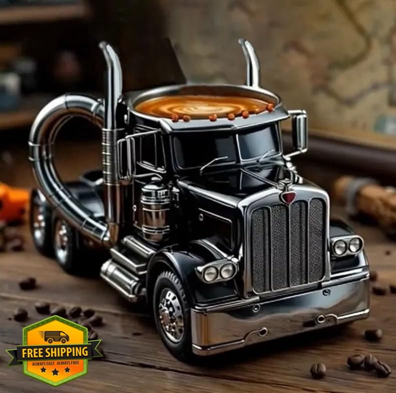Generic Black Truck Coffee Mug 11oz