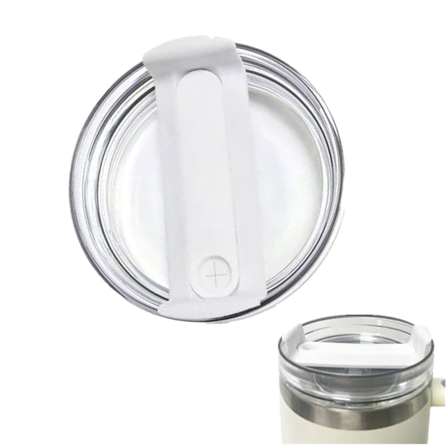 Tapa de repuesto para vaso de 40 oz compatible con las tapas de vaso Stanley Cup
