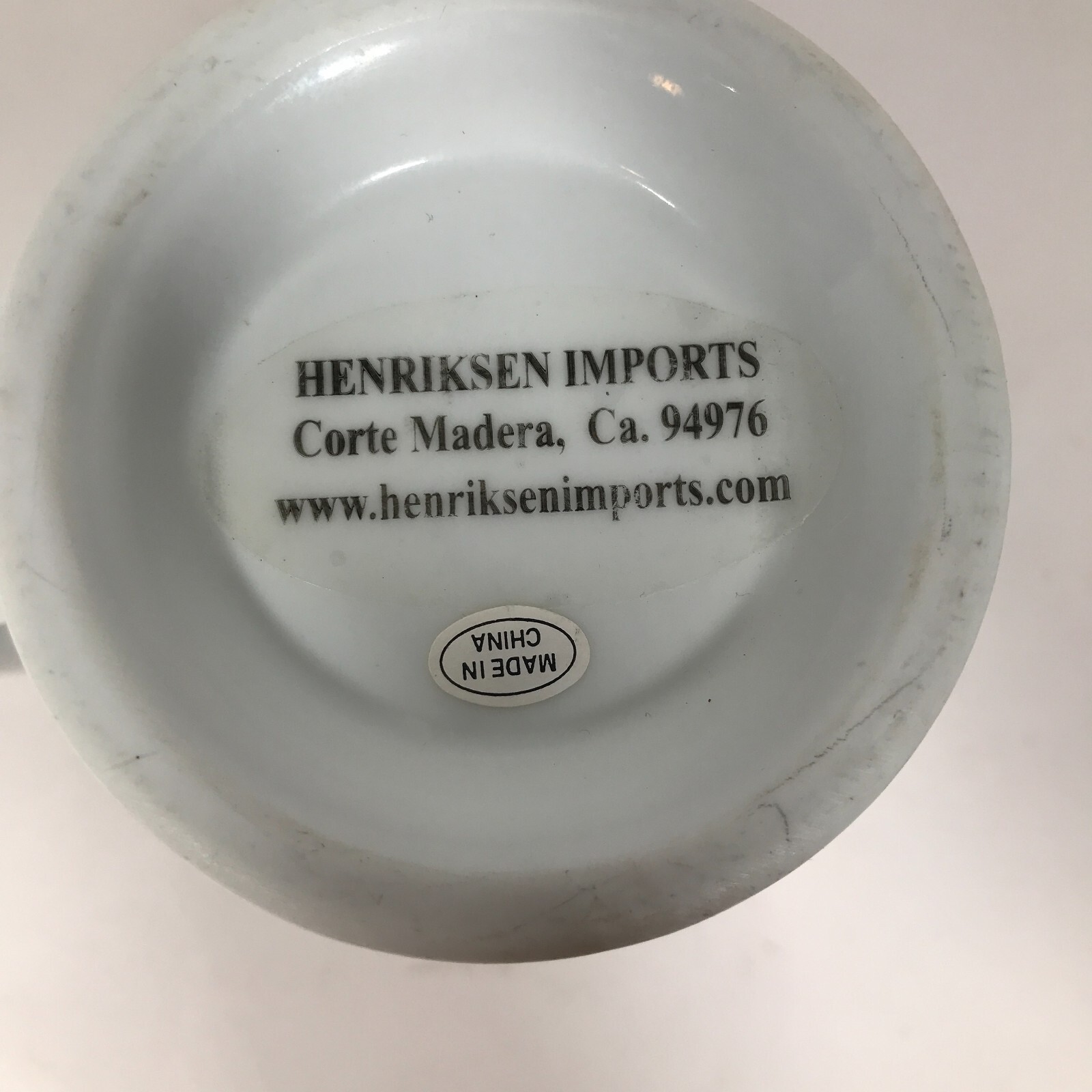 Henriksen Imports Pink Rose Flower Floral 4.25 In 12 Fl Oz Coffee Tea Mug Cup