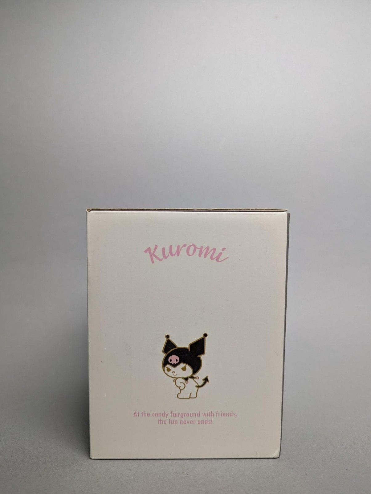Licensed Sanrio Kuromi Borosilicate Glass Mug Cup w/ Lid 13.5 fl oz 400ml New US