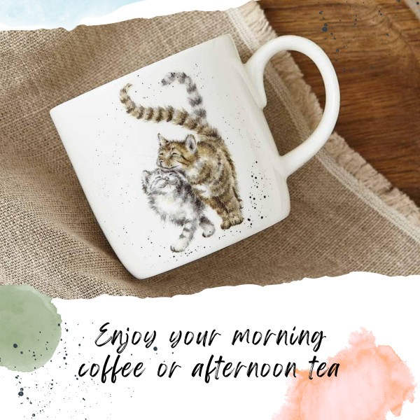 Royal Worcester Wrendale Designs 14 oz Mug – Feline Fine