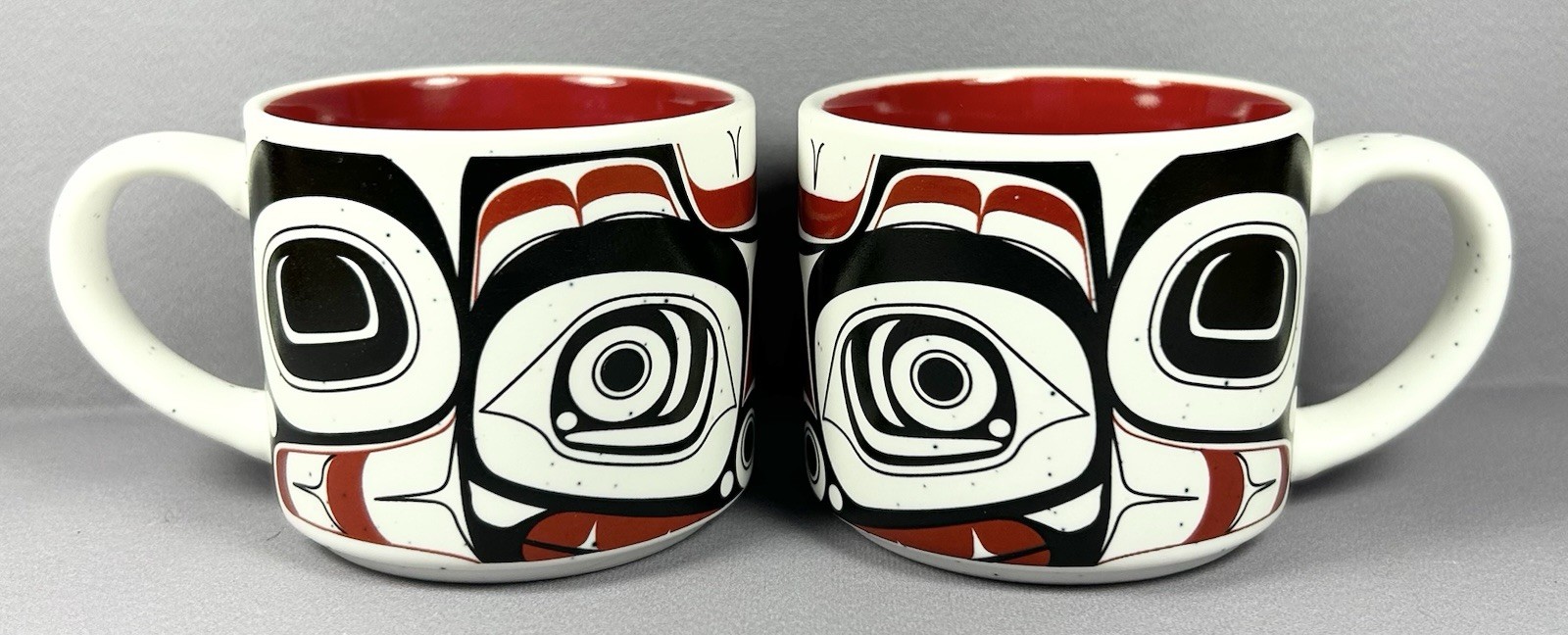 Native Northwest Indigenous Peoples Art Espresso 3oz Coffee Mug Cups Canada