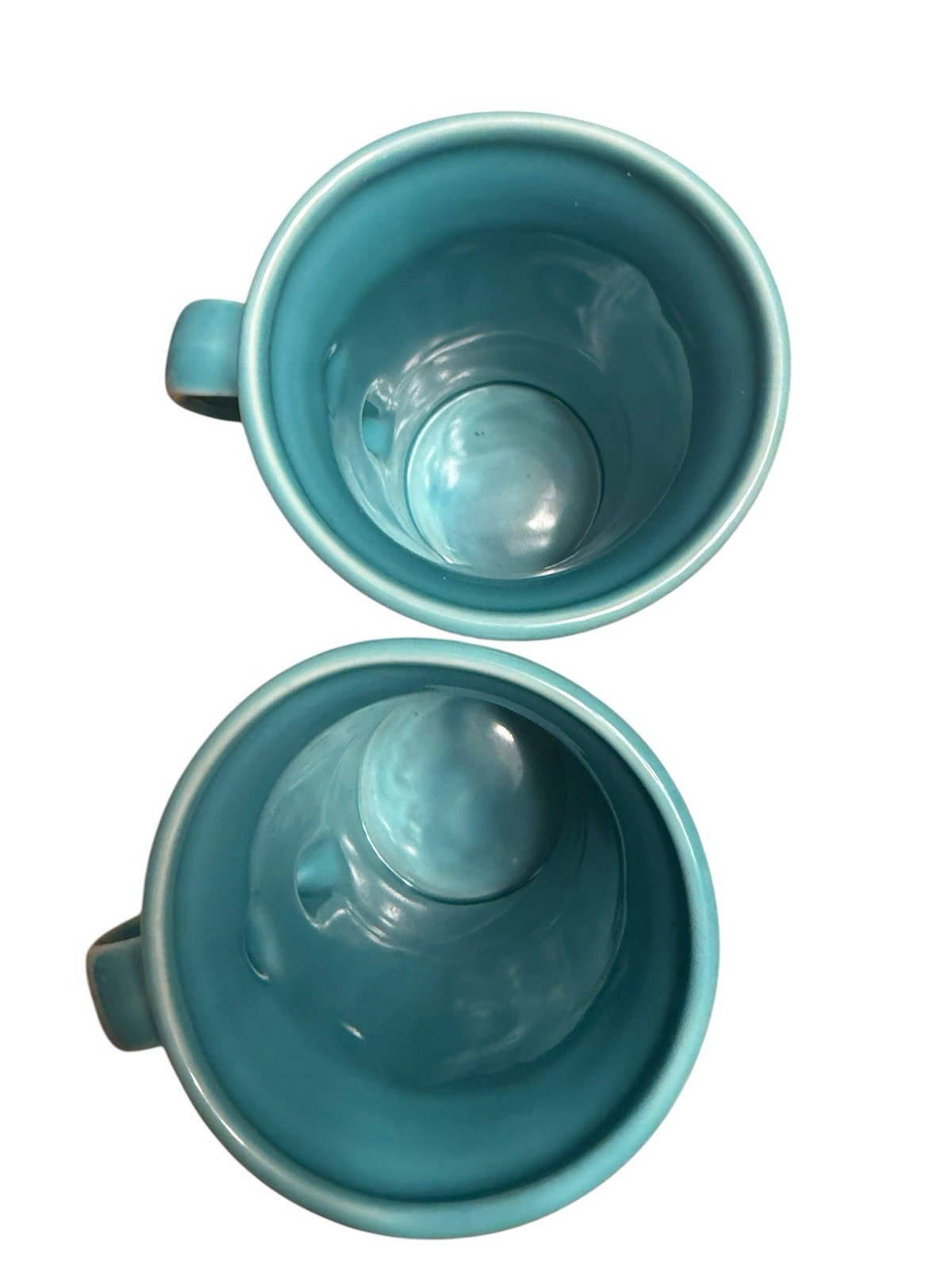 HLC Fiesta Fiestaware 22 oz Cappucino Mug Sea Mist Coffee Pot Design Tall Mug