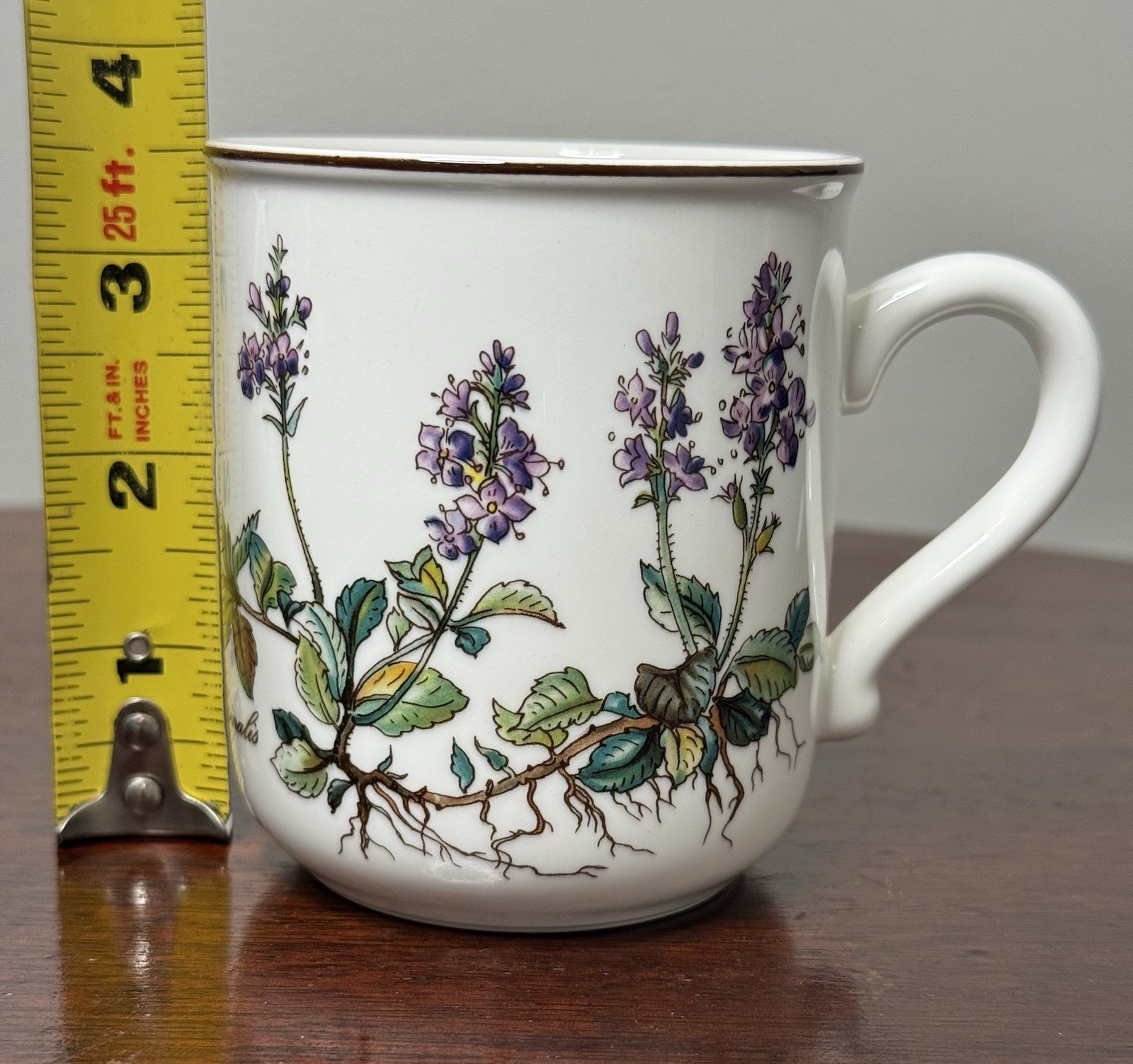 Villeroy & Boch BOTANICA Mug Coffee Tea Veronica Officinalis Set of 2 Mugs MINT