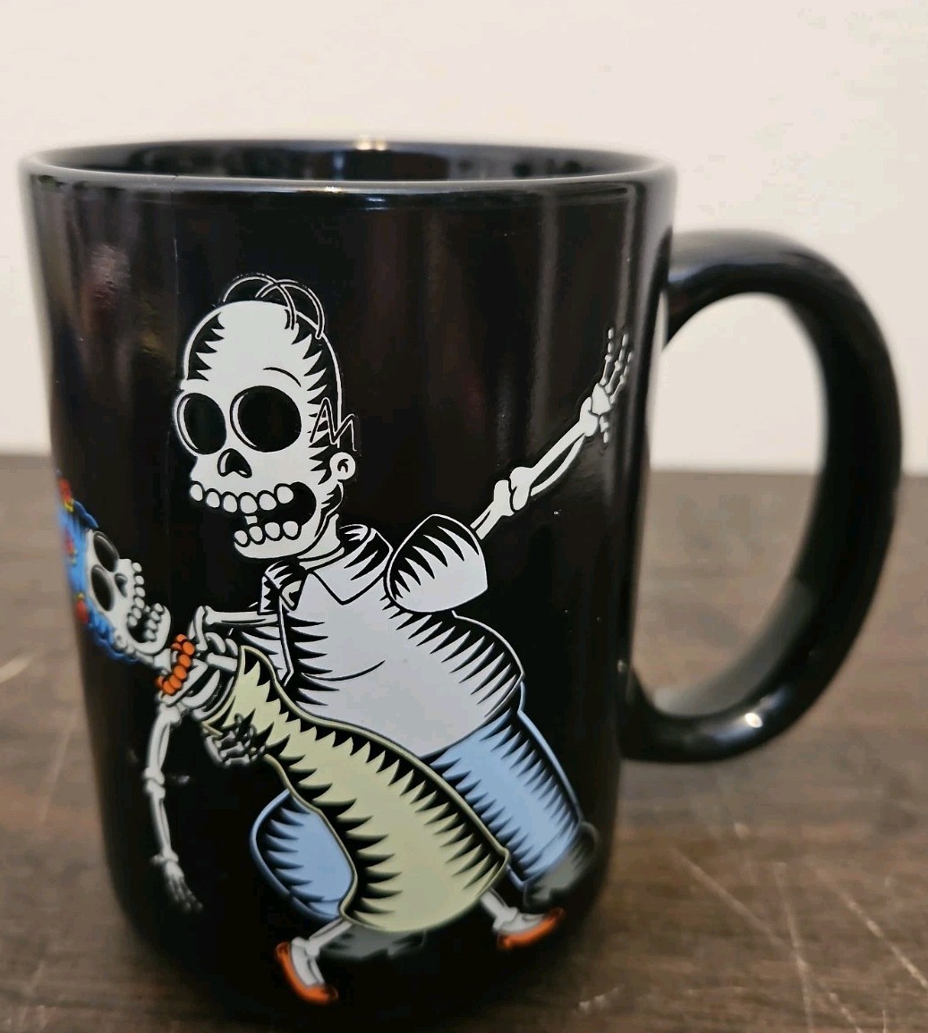 Happy Haunting! Halloween Simpsons As Skeletons