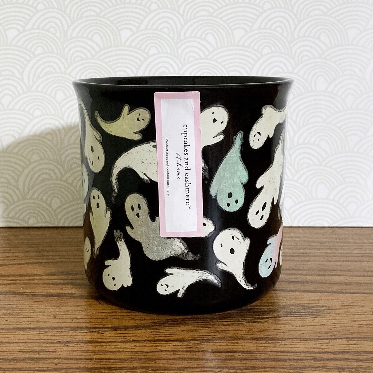 Halloween Ghost Coffee Mug Glow In The Dark Large 19 oz Black