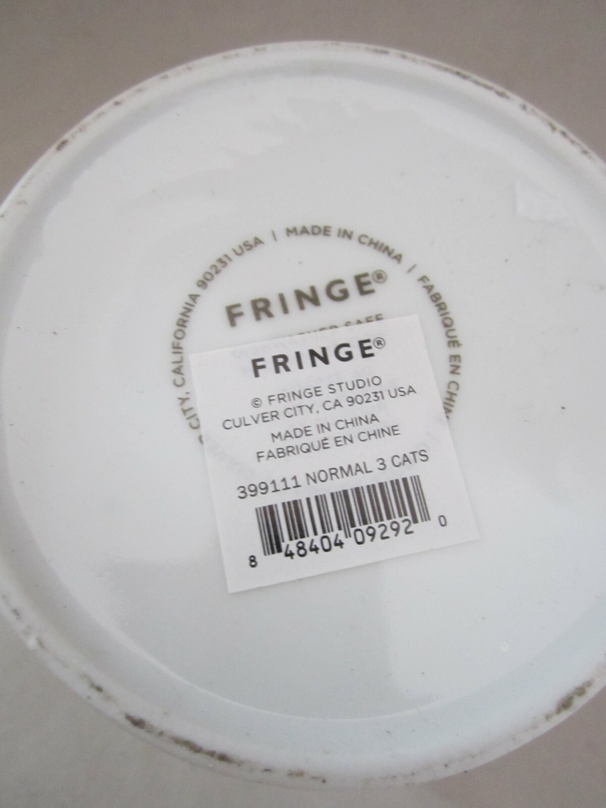 Fringe Mug I was normal 3 cats ago. Multi color floating kittens 16 oz cup Lady
