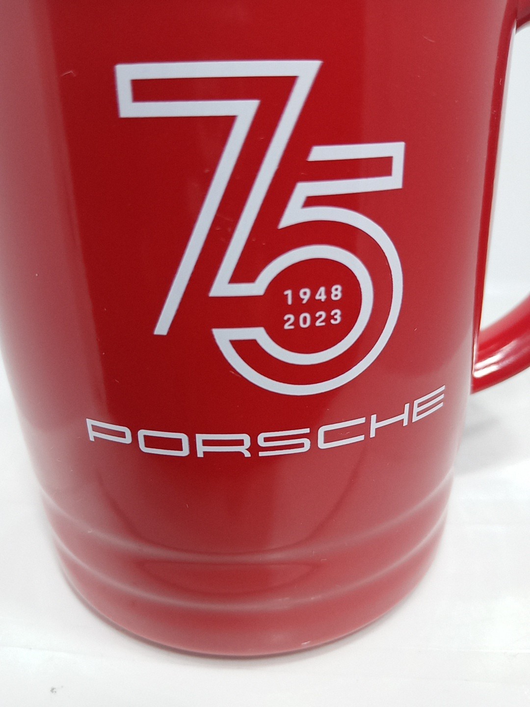 SPORTS CAR 75TH ANNIVERSARY MUG. SPORTS CAR COFFEE MUG. SPORTS CAR CO. MUG B402