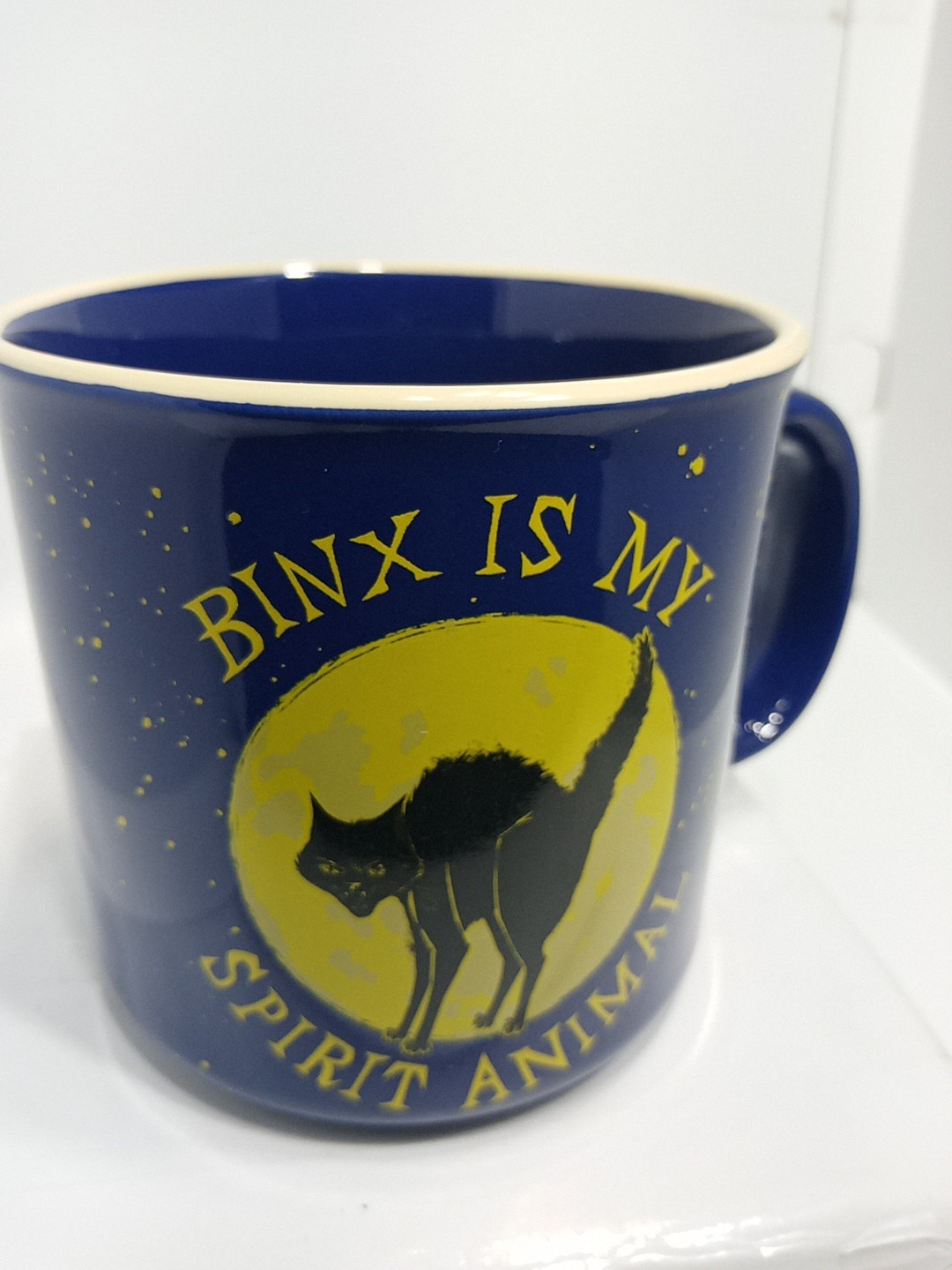 BINX THE CAT MUG. BINX IS MY SPIRIT ANIMAL MUG. BINX DECO MUG. B367