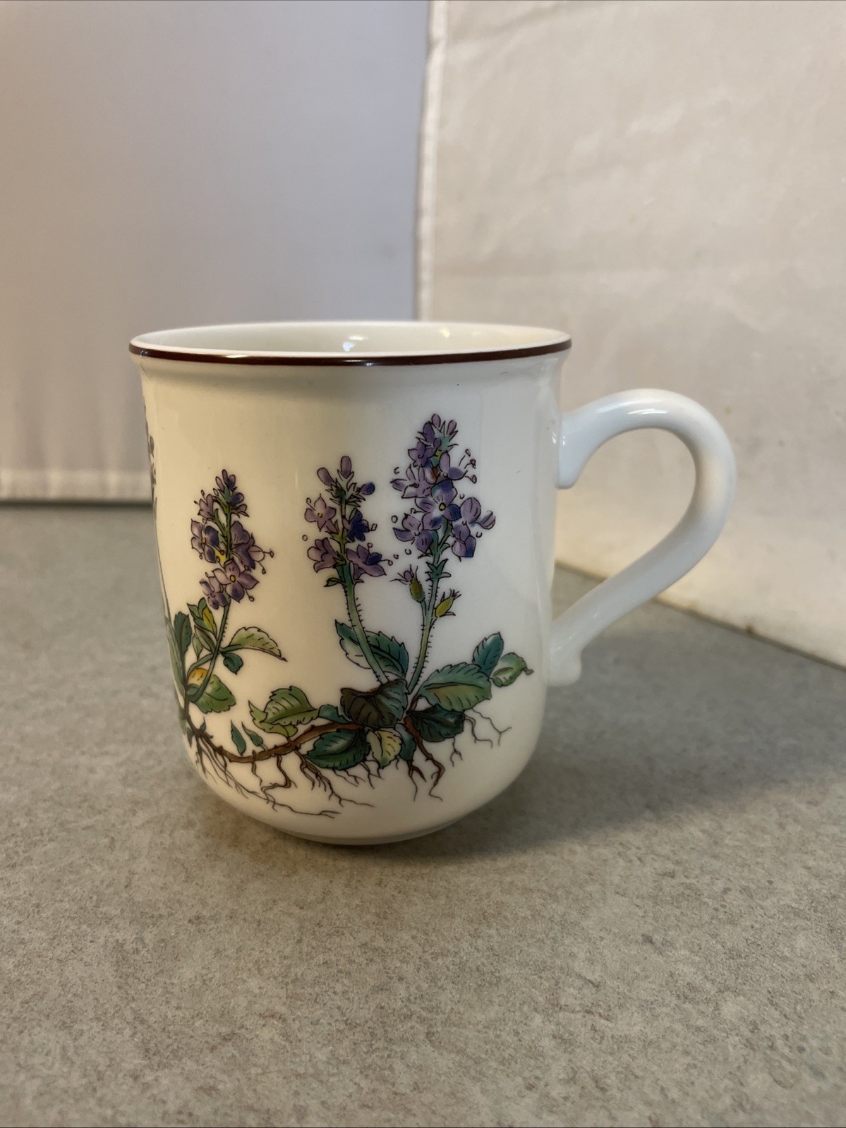 Villeroy & Boch Botanica Mug Coffee Tea Veronica Officialis Set of 2 Luxembourg